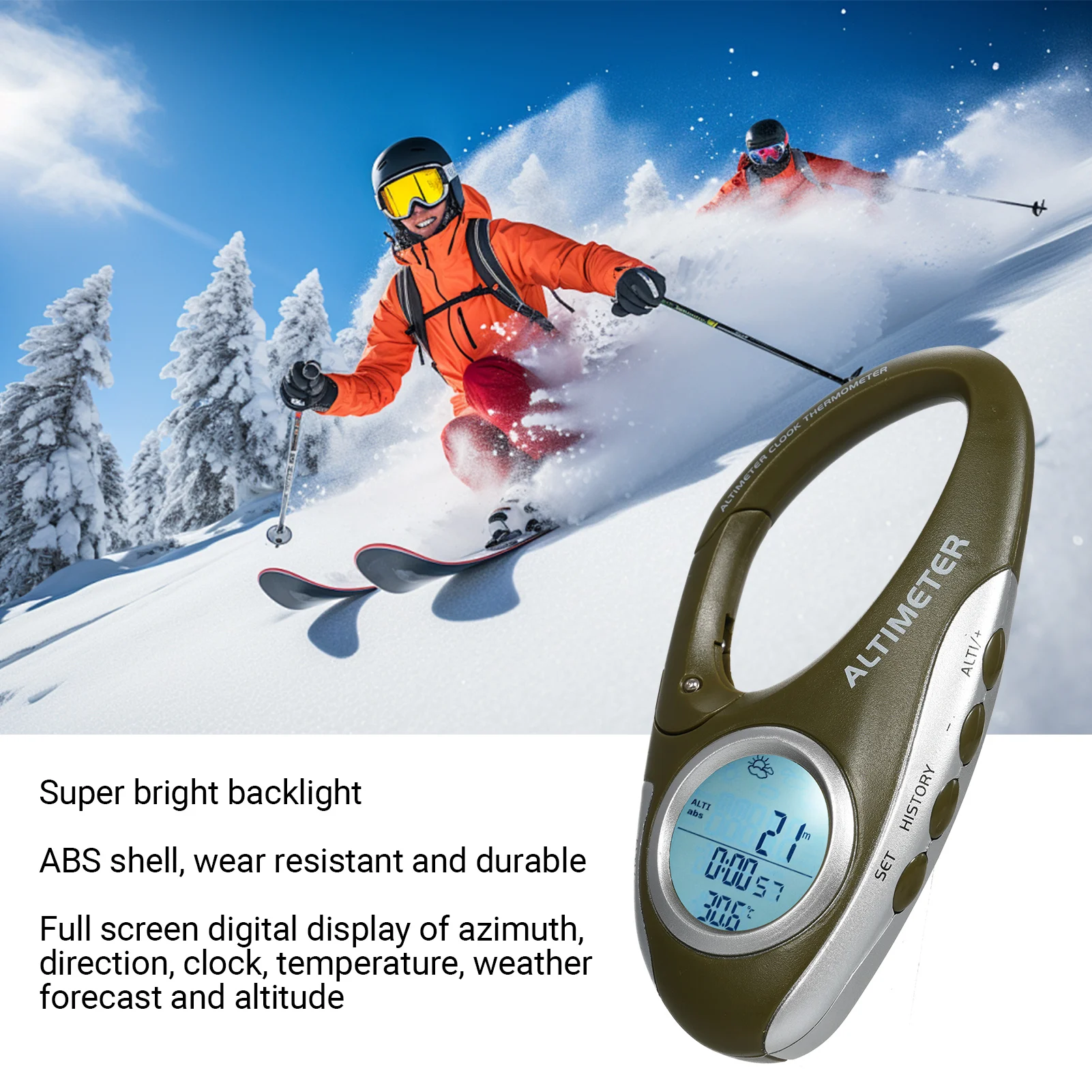 Electronic Altimeter Carabiner – Electronics And Gadgets Ce Bewertung und Preis