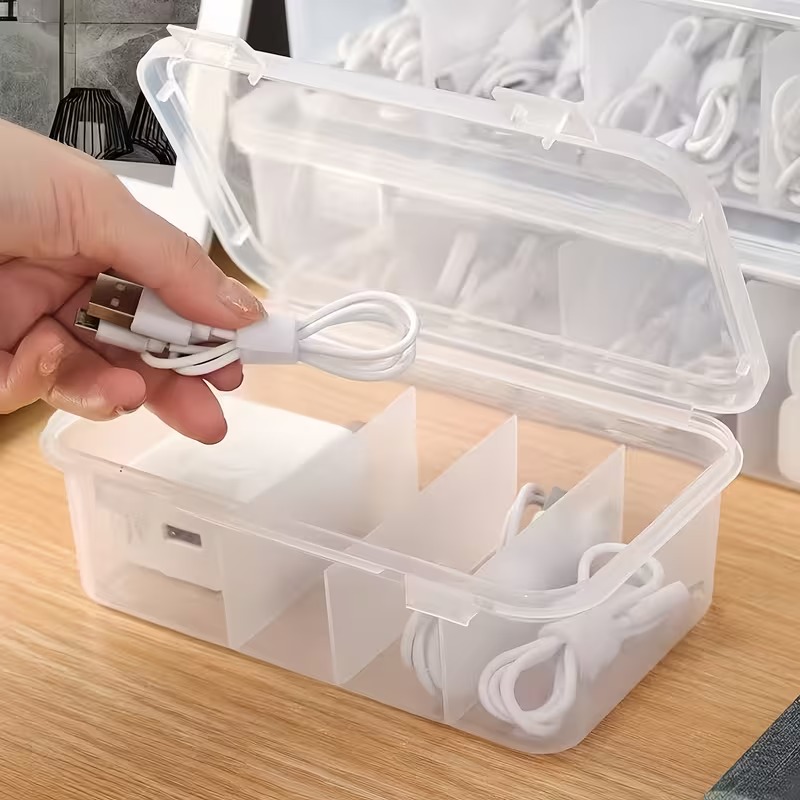 Clear Plastic Cable Organizer  – Electronics Gadgets Store Bewertung und Preis