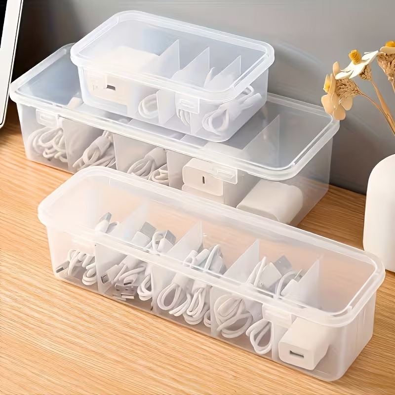 Clear Plastic Cable Organizer  – Electronics Gadgets Store Bewertung und Preis