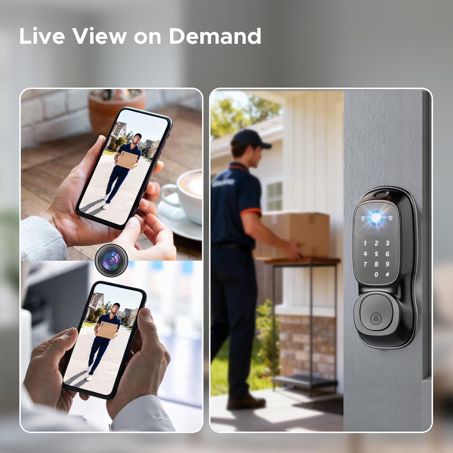 Tuya Wifi Smart Door Lock ‎Cam – Electronics & Gadgets Icon Bewertung und Preis