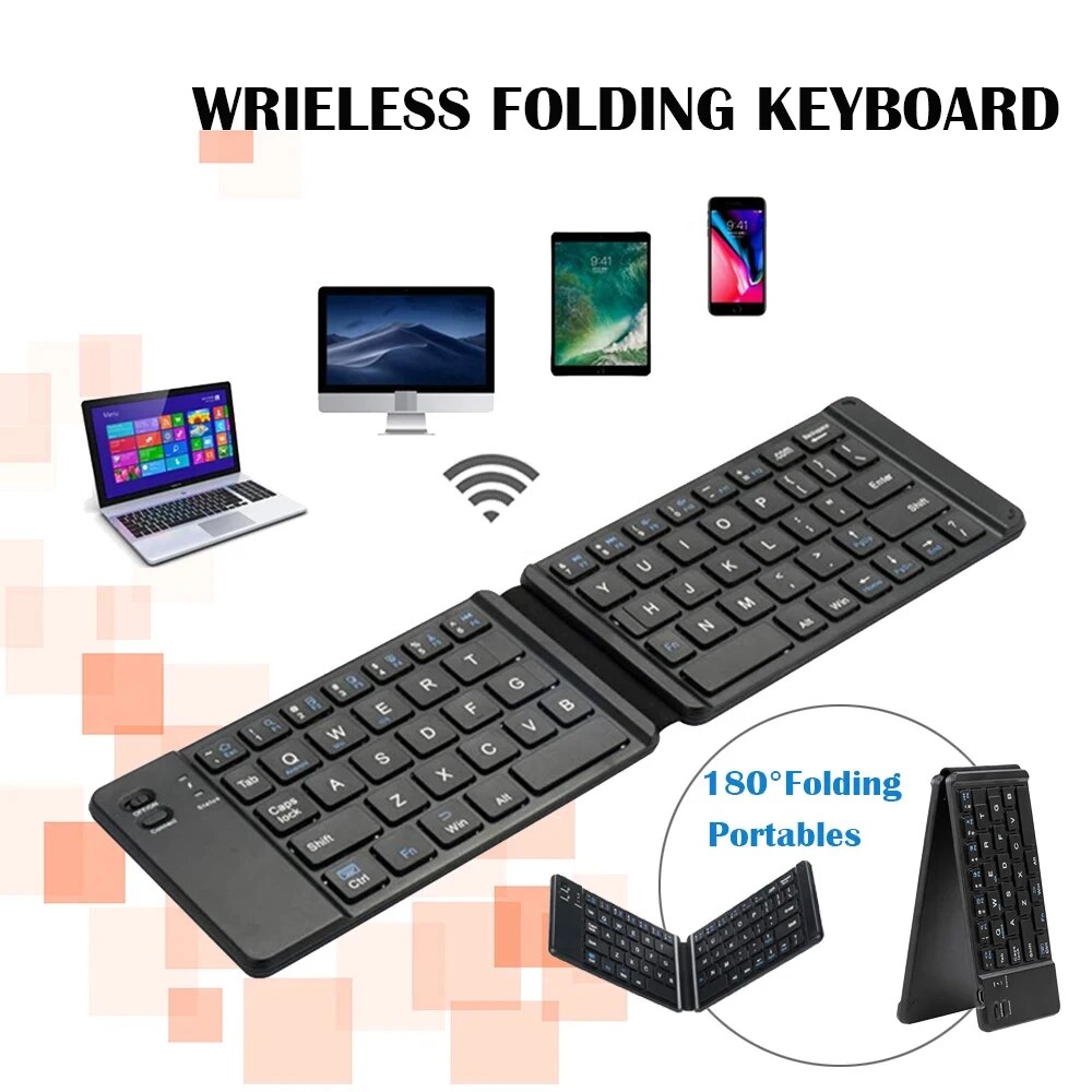 Folding Bluetooth Keyboard For – Wireless Keyboard Mini Bewertung und Preis
