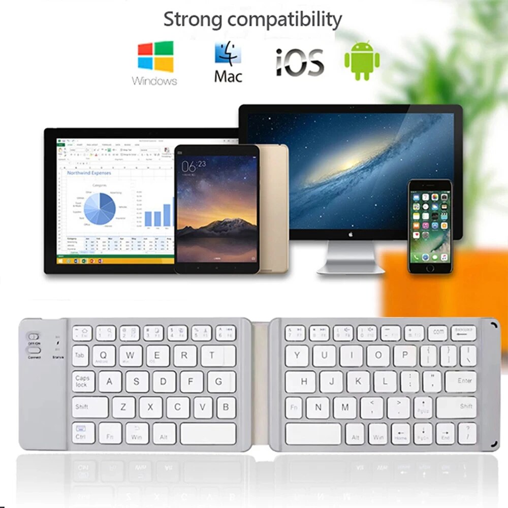 Folding Bluetooth Keyboard For – Wireless Keyboard Mini Bewertung und Preis