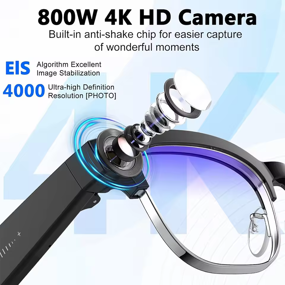 2026New 800W Pixel Camera Smar – Smart Glasses Ar Bewertung und Preis