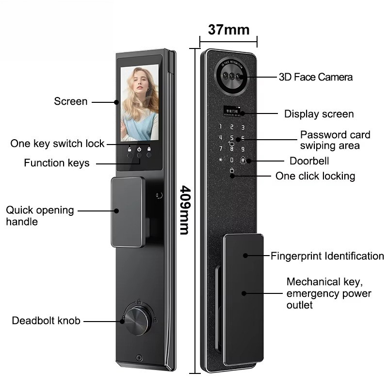 Tuya WiFi Smart Door Lock, Hom – Electronics & Gadgets Icon Bewertung und Preis