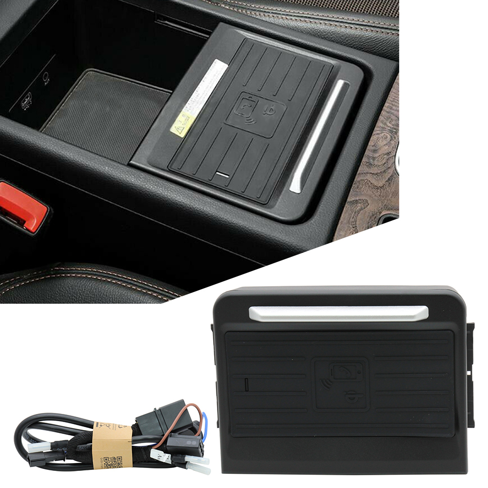 Car Console Storage Box Phone  – Wireless Phone Charger Pad Bewertung und Preis