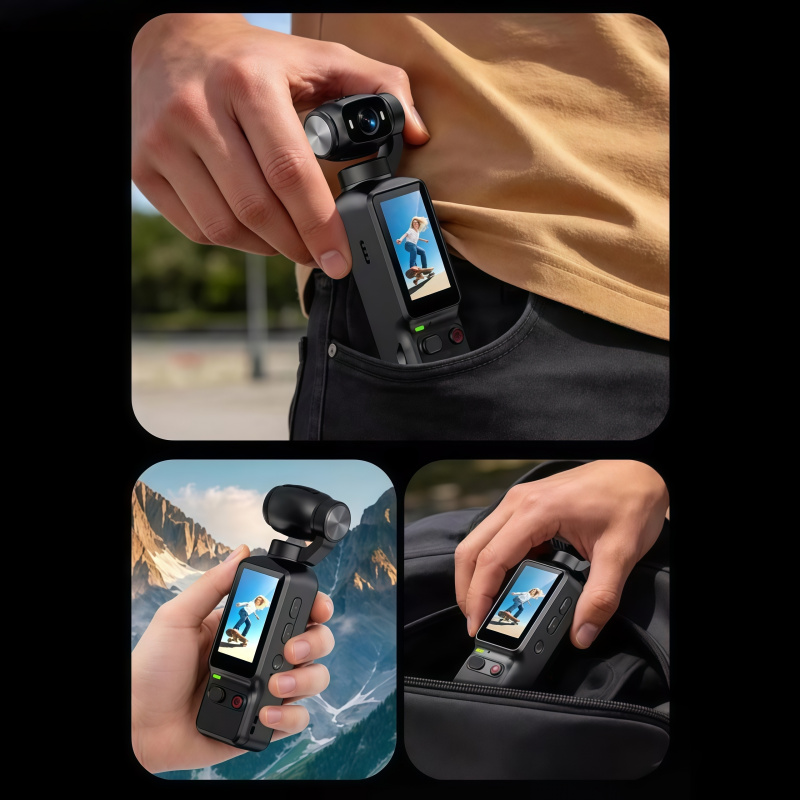 1pc Handheld Action Camera 4K  – Action Camera 4K Bewertung und Preis