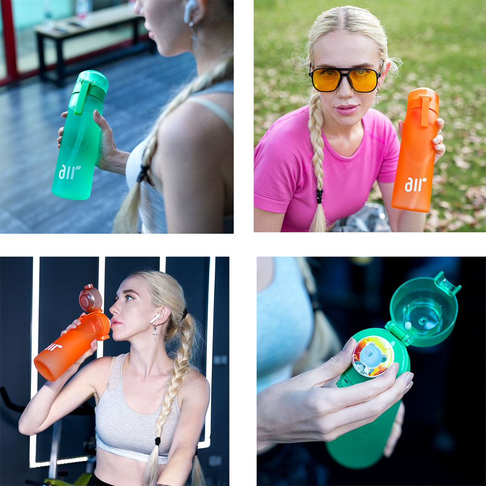 1pc Air Water Bottle With 1pc  – Smart Water Bottle Tracker Bewertung und Preis