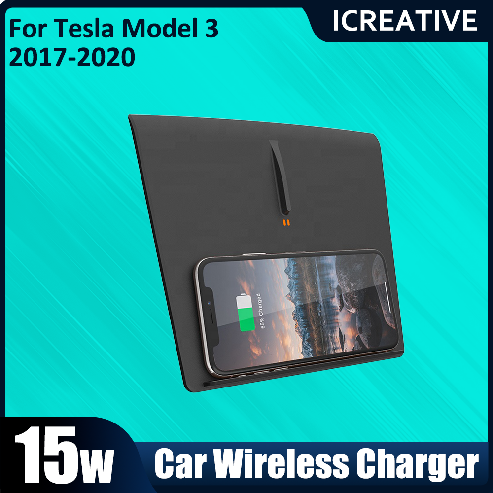 15W Wireless Charger For Tesla – Wireless Phone Charger Pad Bewertung und Preis