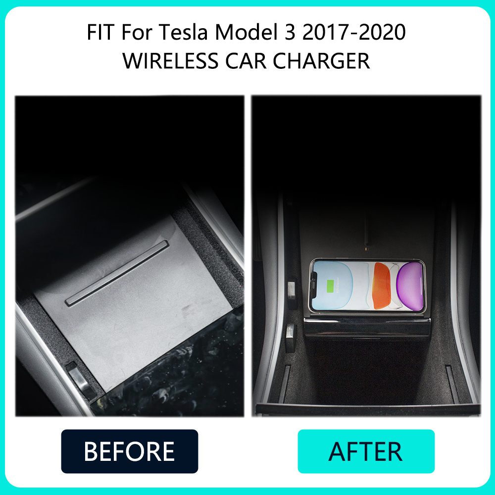 15W Wireless Charger For Tesla – Wireless Phone Charger Pad Bewertung und Preis