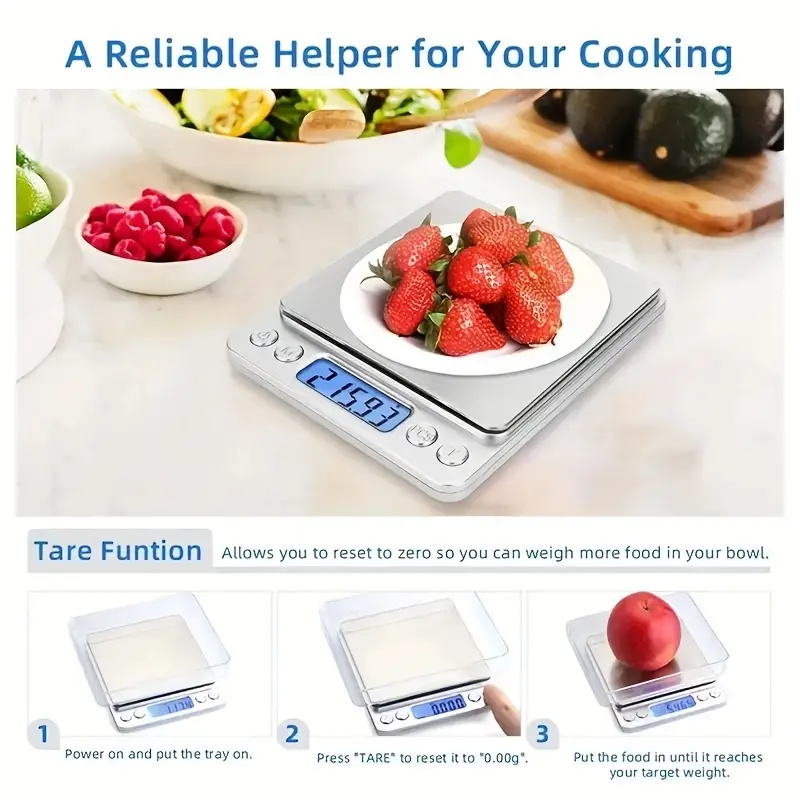 1pc Digital Kitchen Scale Mini – Electronics And Gadgets Ce Bewertung und Preis