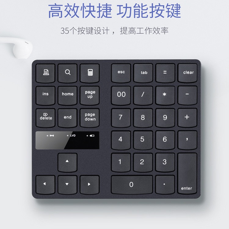 35Keys Bluetooth Numeric Keypa – Wireless Keyboard Mini Bewertung und Preis