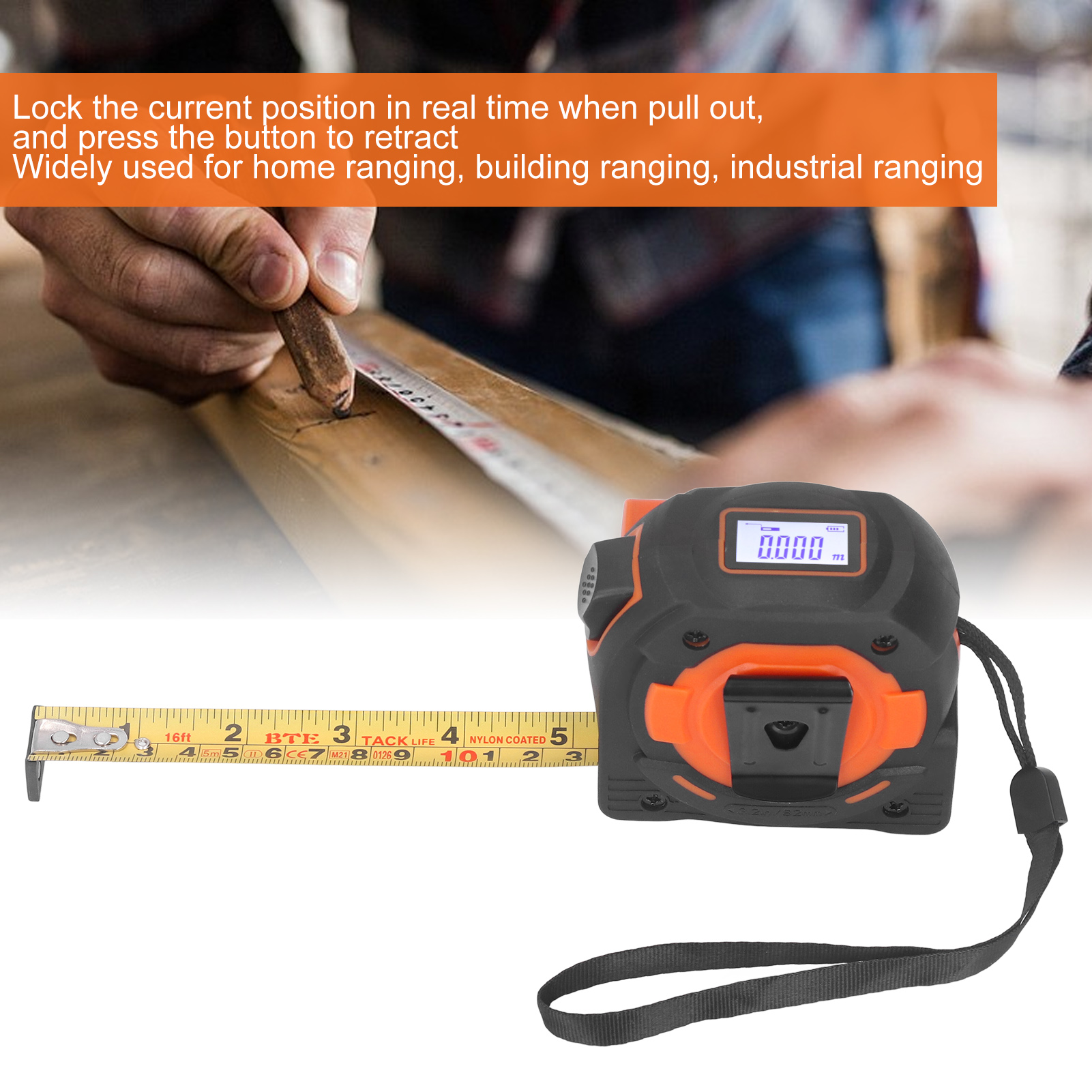 Laser Distance Tape Measure La – Laser Distance Measure Bewertung und Preis