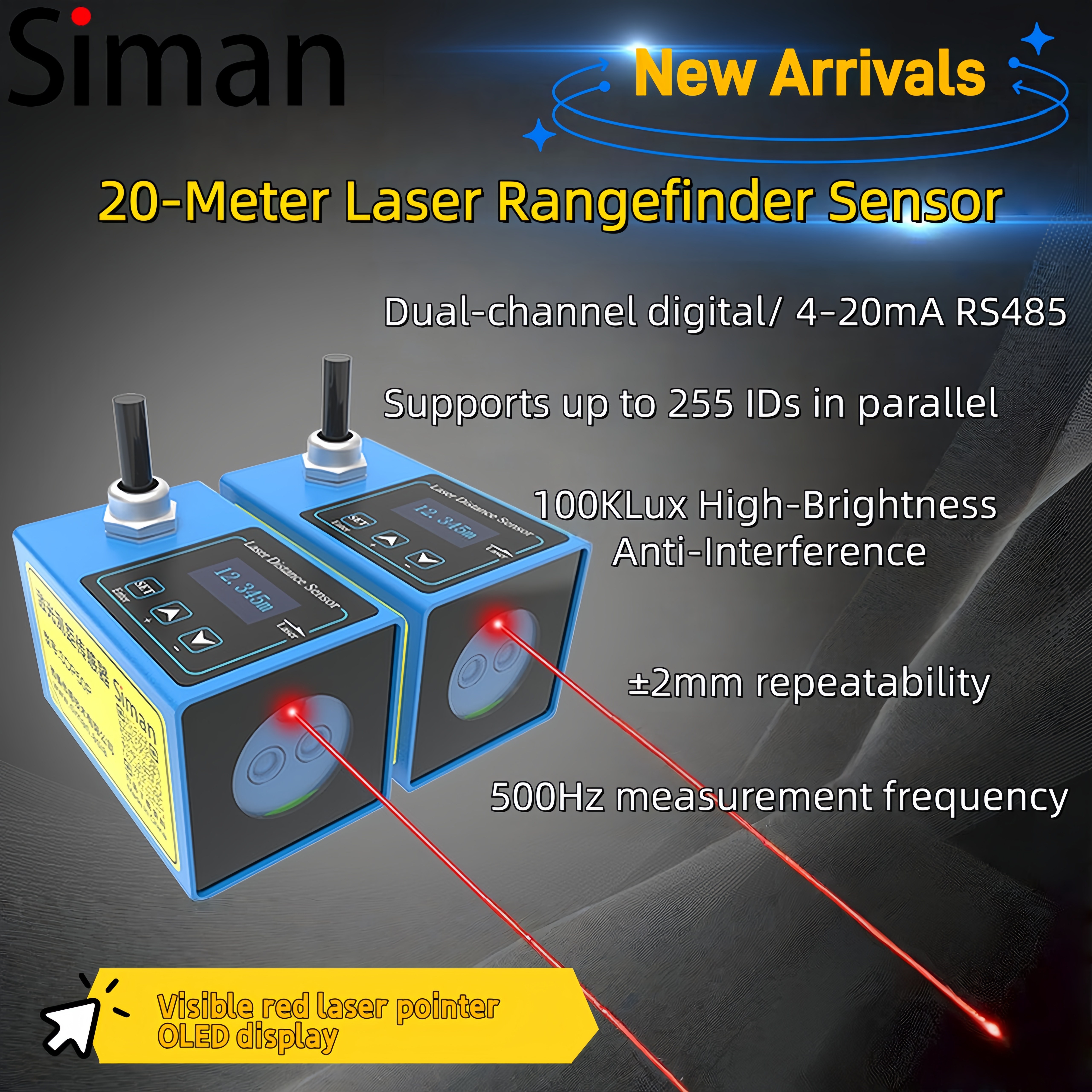 Siman Hot Sale High-Precision  – Laser Distance Measure Bewertung und Preis