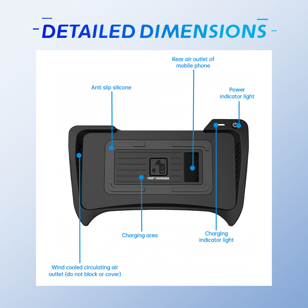 For Toyota Harrier Venza 15W W – Wireless Phone Charger Pad Bewertung und Preis