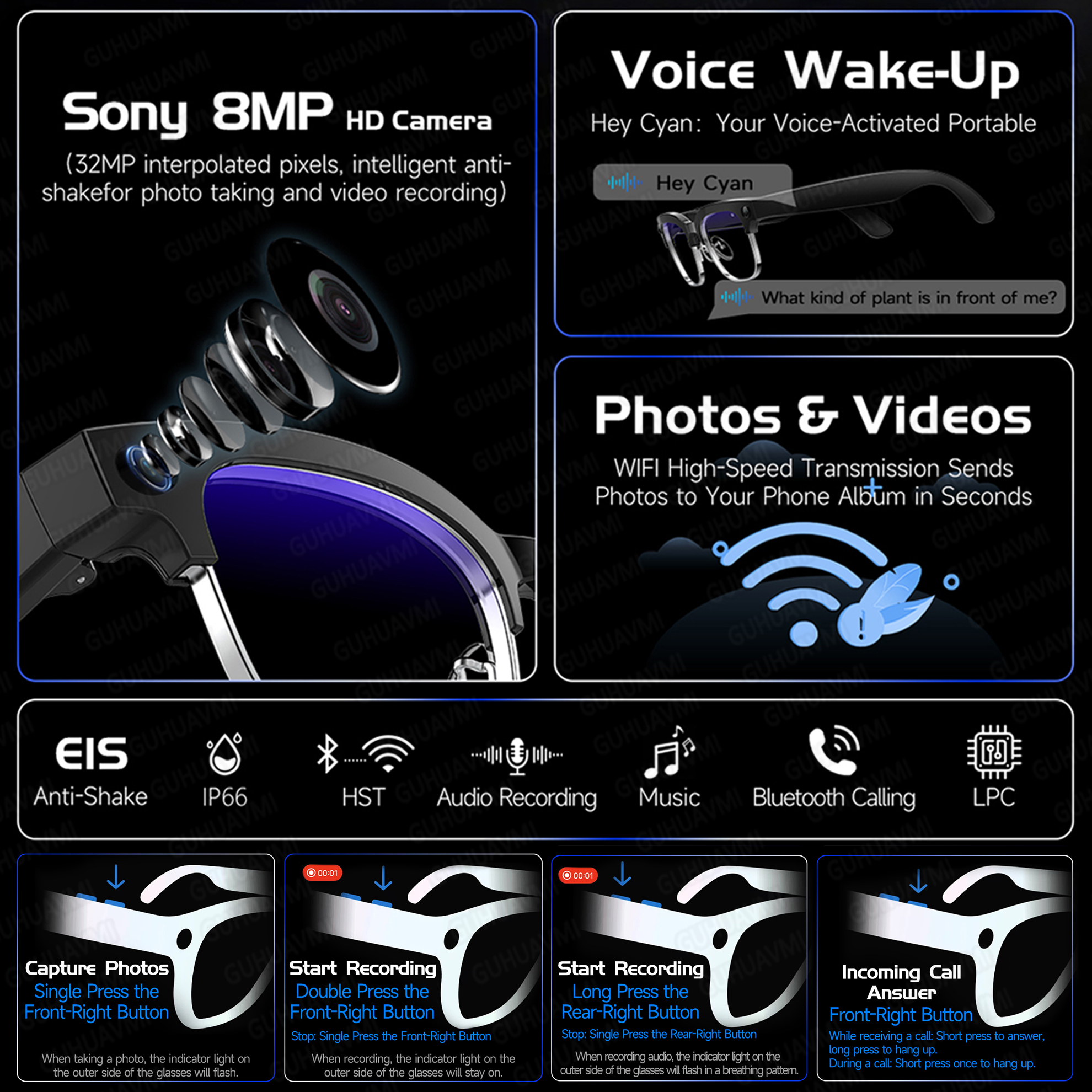 New HOT Business Smart Glasses – Action Camera 4K Bewertung und Preis