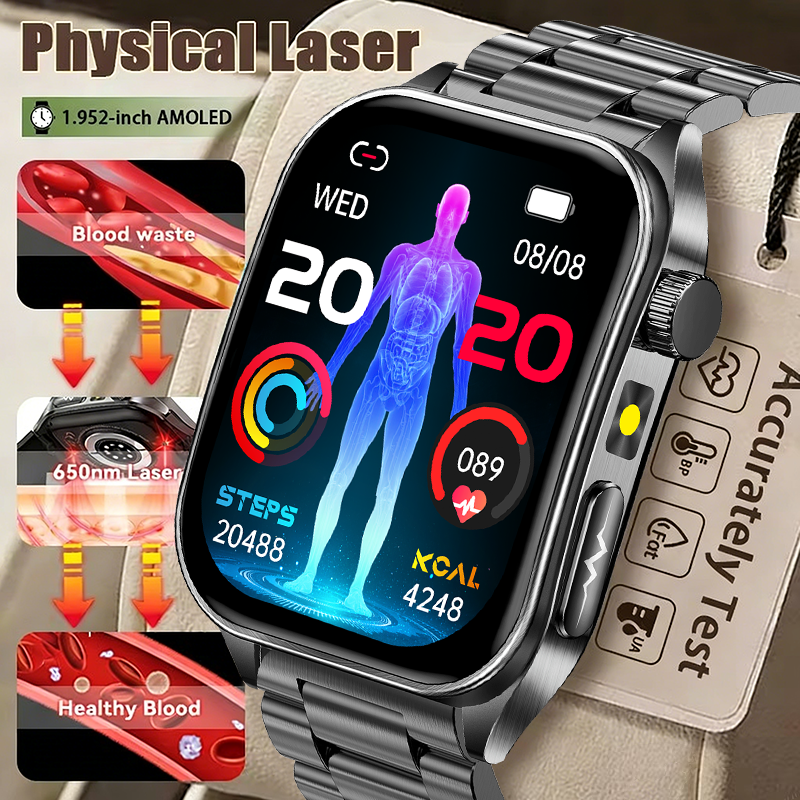 2026 Men's AMOLED Smart Watch  – Laser Distance Measure Bewertung und Preis