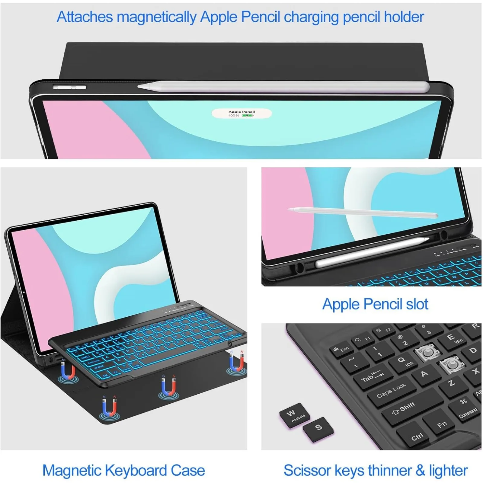 Keyboard Case & Mouse for iPad – Wireless Keyboard Mini Bewertung und Preis