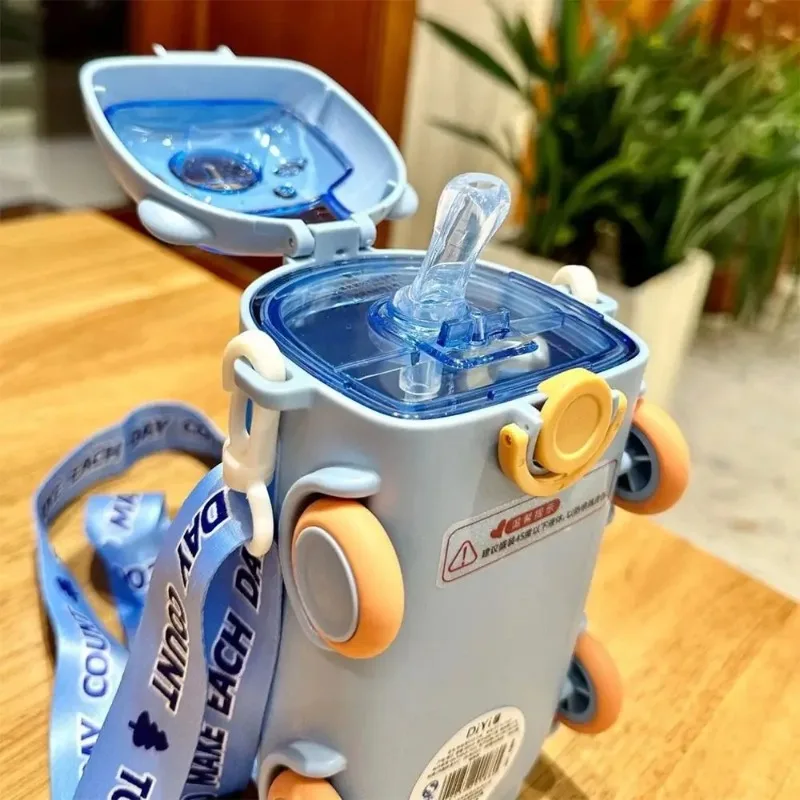 Cartoon Bus Straw Cup Cute Lar – Smart Water Bottle Tracker Bewertung und Preis