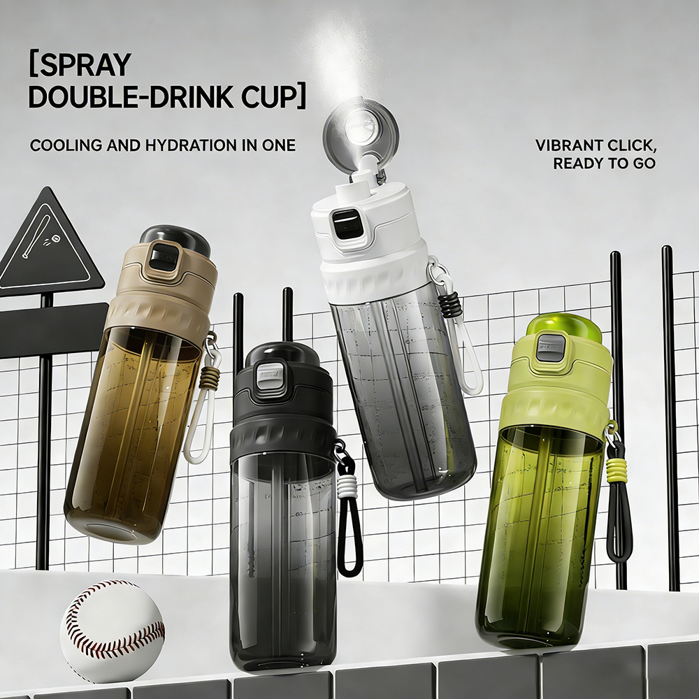 750ML Portable Mist Spray Wate – Smart Water Bottle Tracker Bewertung und Preis