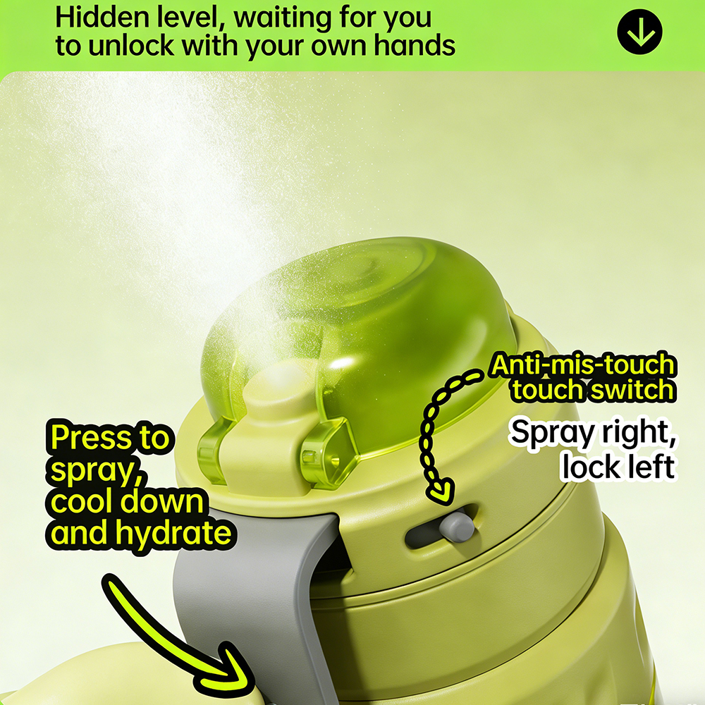 750ML Portable Mist Spray Wate – Smart Water Bottle Tracker Bewertung und Preis