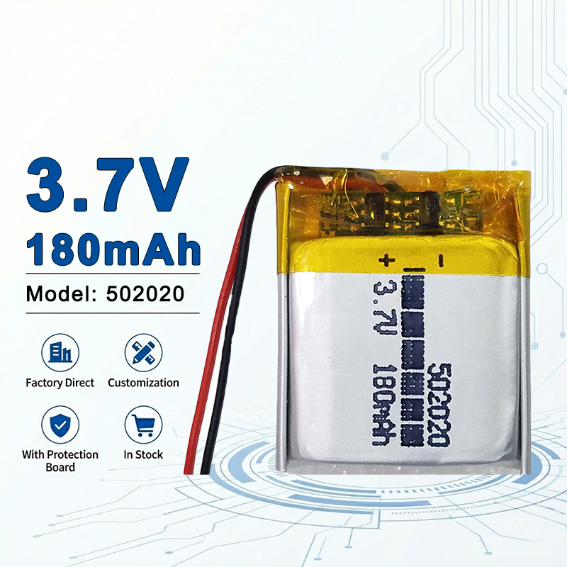 502020 3.7V 180mAh Rechargeabl – Electronics And Gadgets Ce Bewertung und Preis