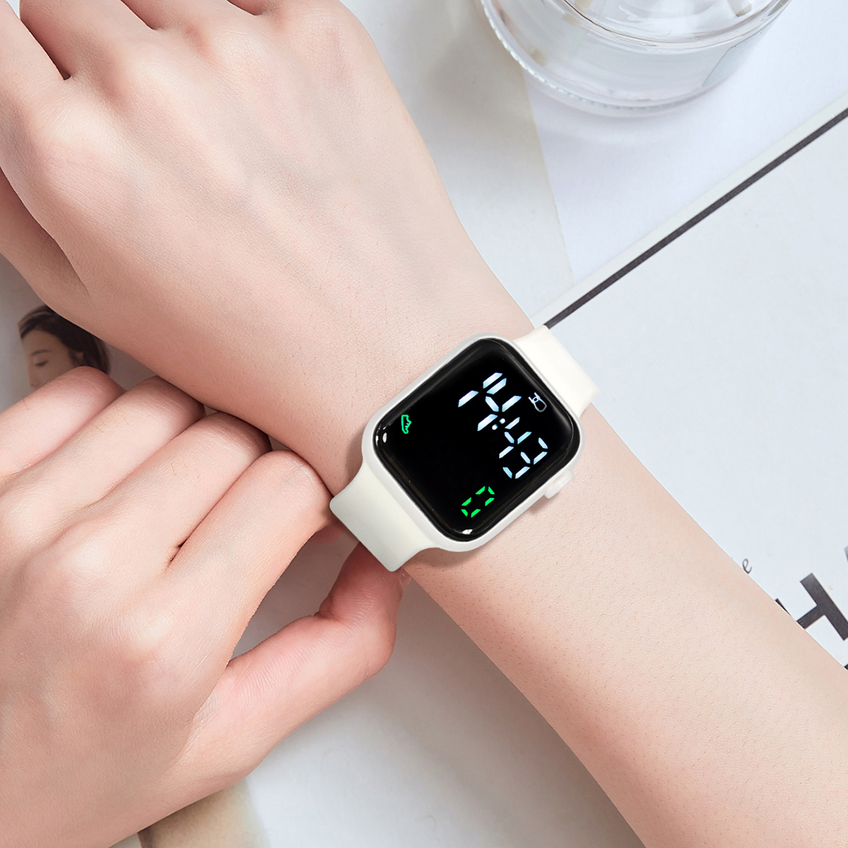 New 2PCS Student Minimalist Sm – Smart Watch Kids Bewertung und Preis
